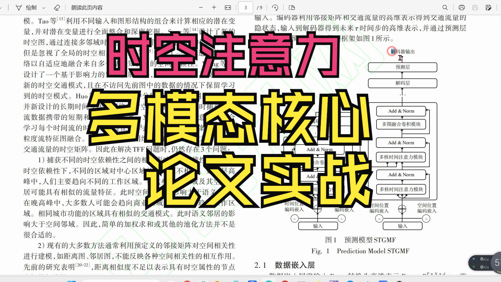 基于时空多图融合的交通流量预测核心论文实战讲解哔哩哔哩bilibili