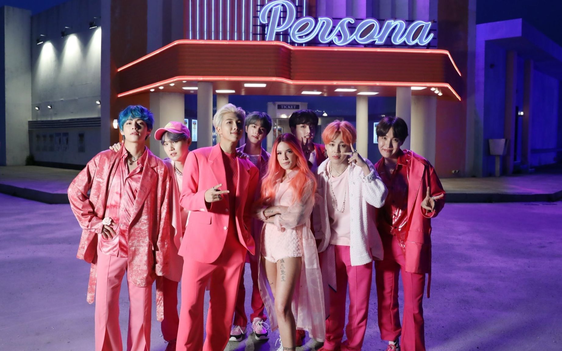 防弹少年团新曲boywithluvfeathalseymv公开