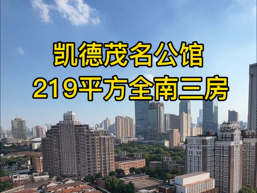 房东急售 直接降到位 凯德茂名公馆全南大三房 219平方高区视野好#凯德茂名公馆 #茂名南路#上海买房#上海天玺#柳哥看房哔哩哔哩bilibili