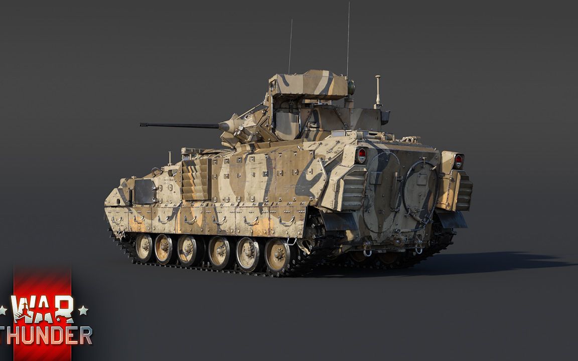 【战争雷霆】m3a3布雷德利:战马升级