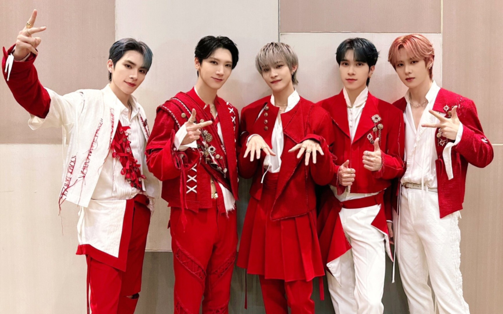 全场live wayv问候vcr 采访环节 《love talk & phantom》舞台