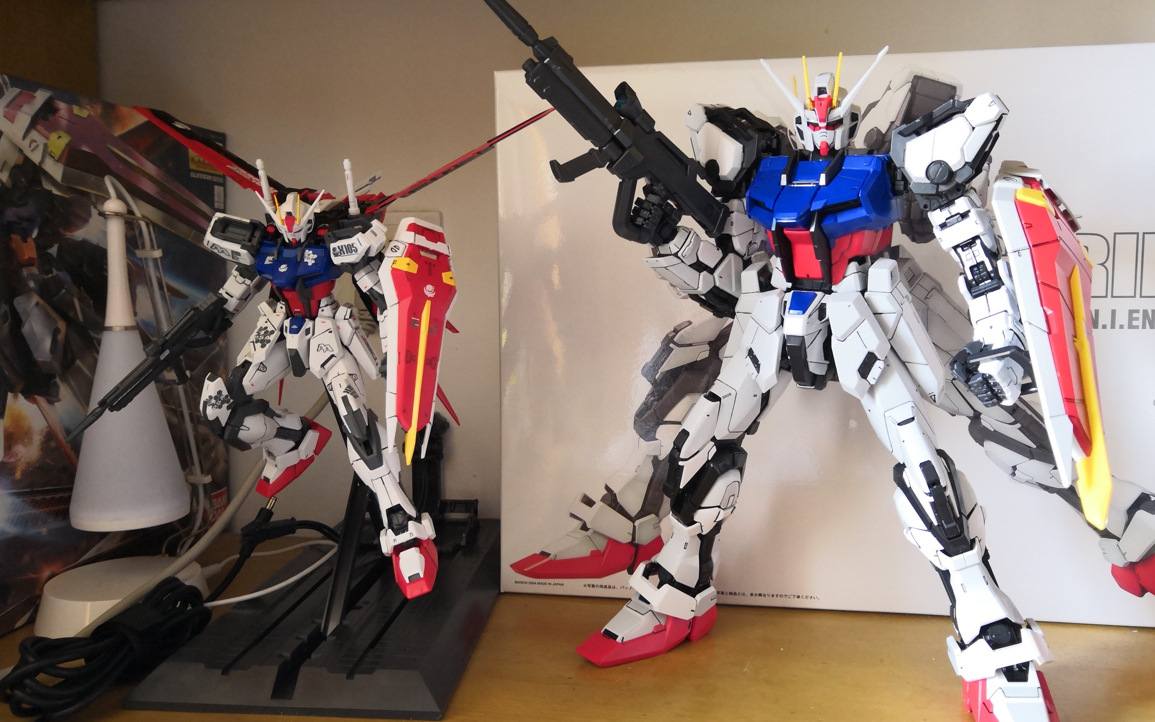 万代mgpg强袭高达拼装模型