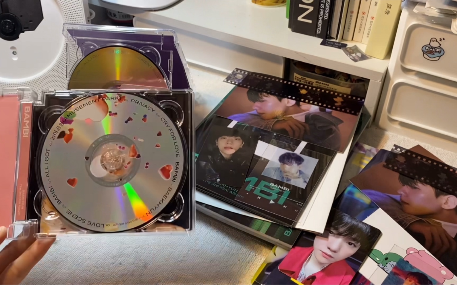 边伯贤bolo3开箱