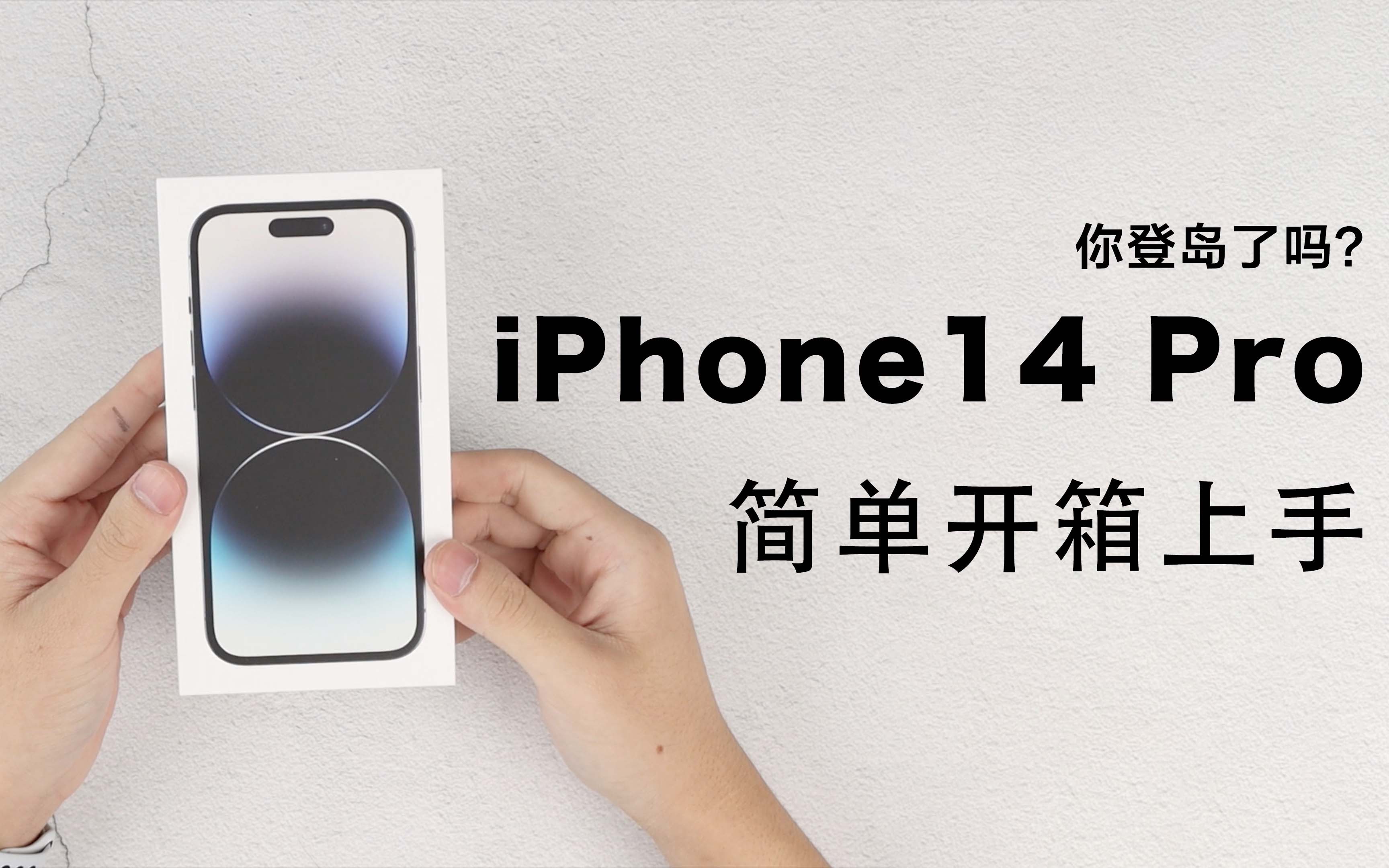 【喵王出品】iPhone14 Pro 快速开箱上手:你们都成功登岛了吗?哔哩哔哩bilibili