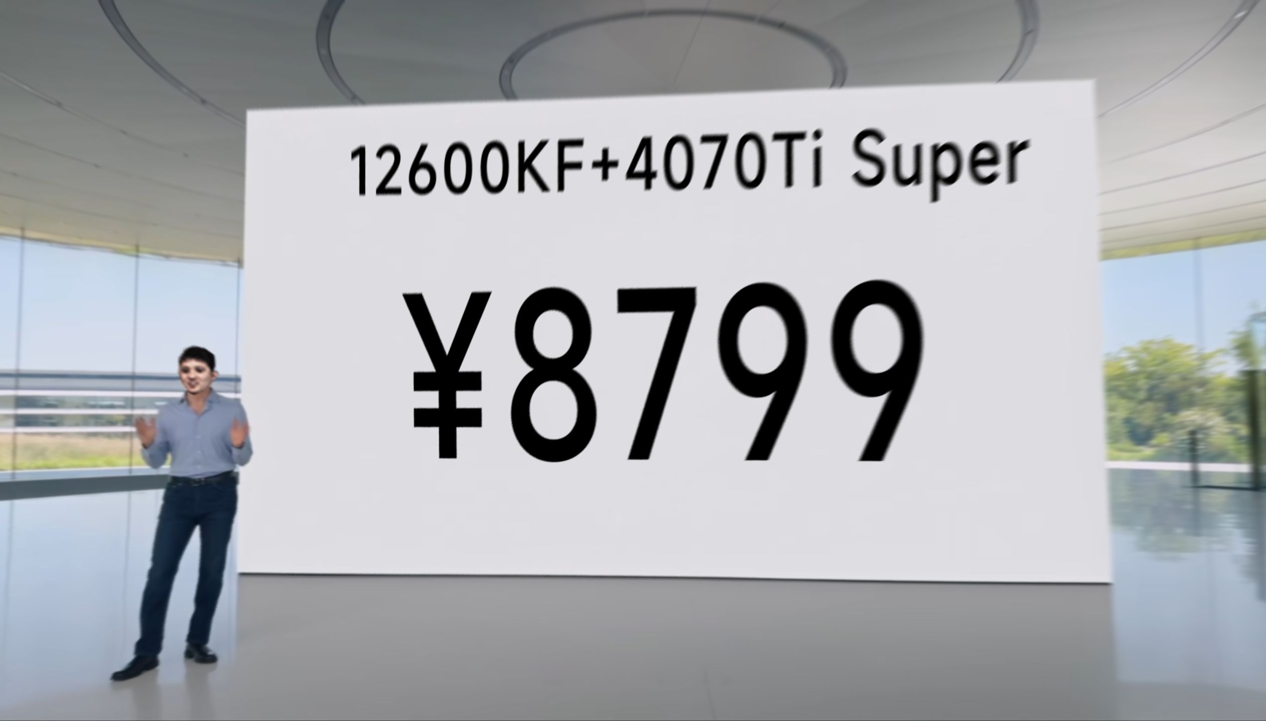 4K,原来如此简单!8799!4070Ti Super+12600KF+1TB+32GB+白色海景房!哔哩哔哩bilibili