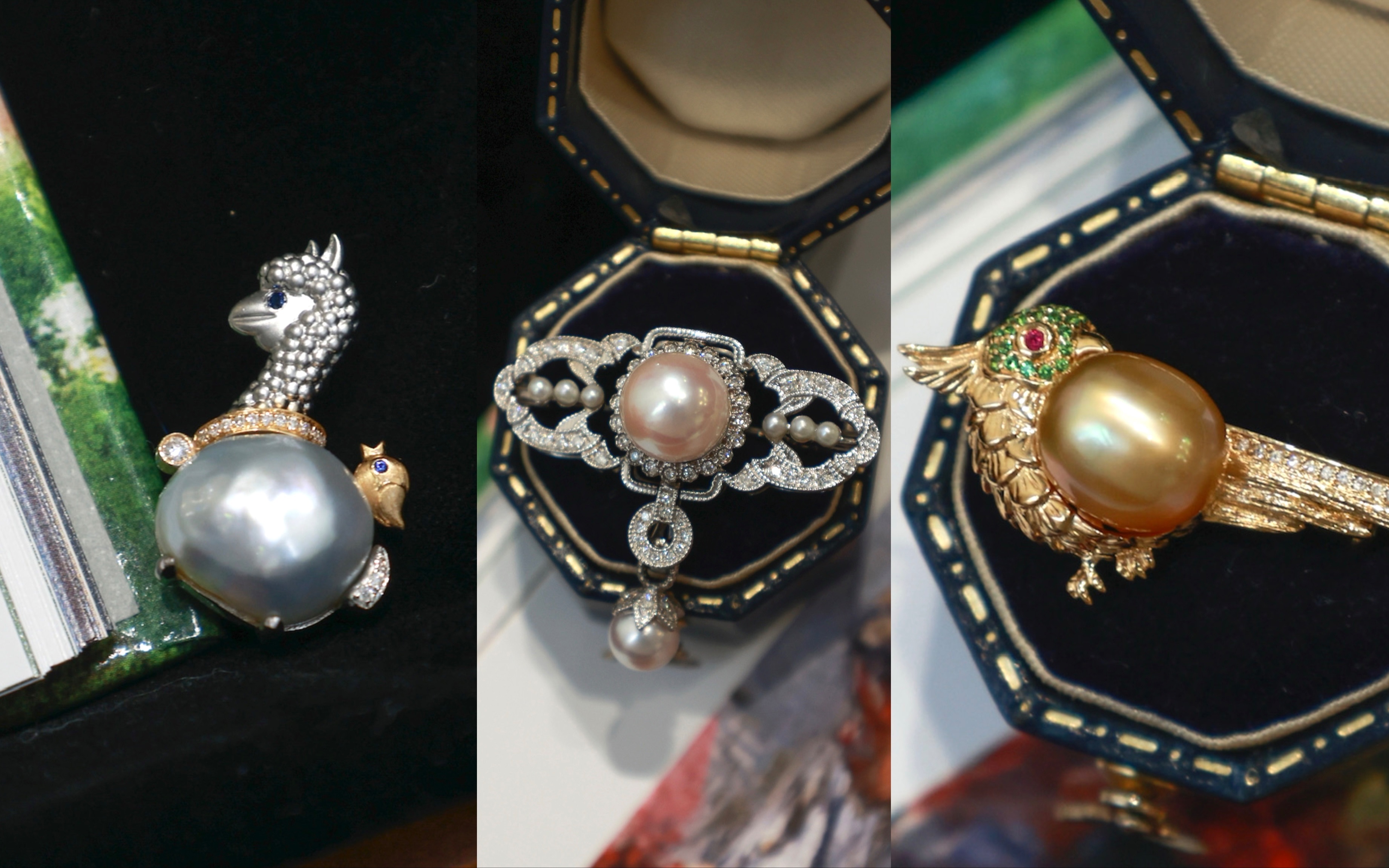 动物园&洛可可风格《珠宝开箱》万能链77keshi77南洋金珠77澳白