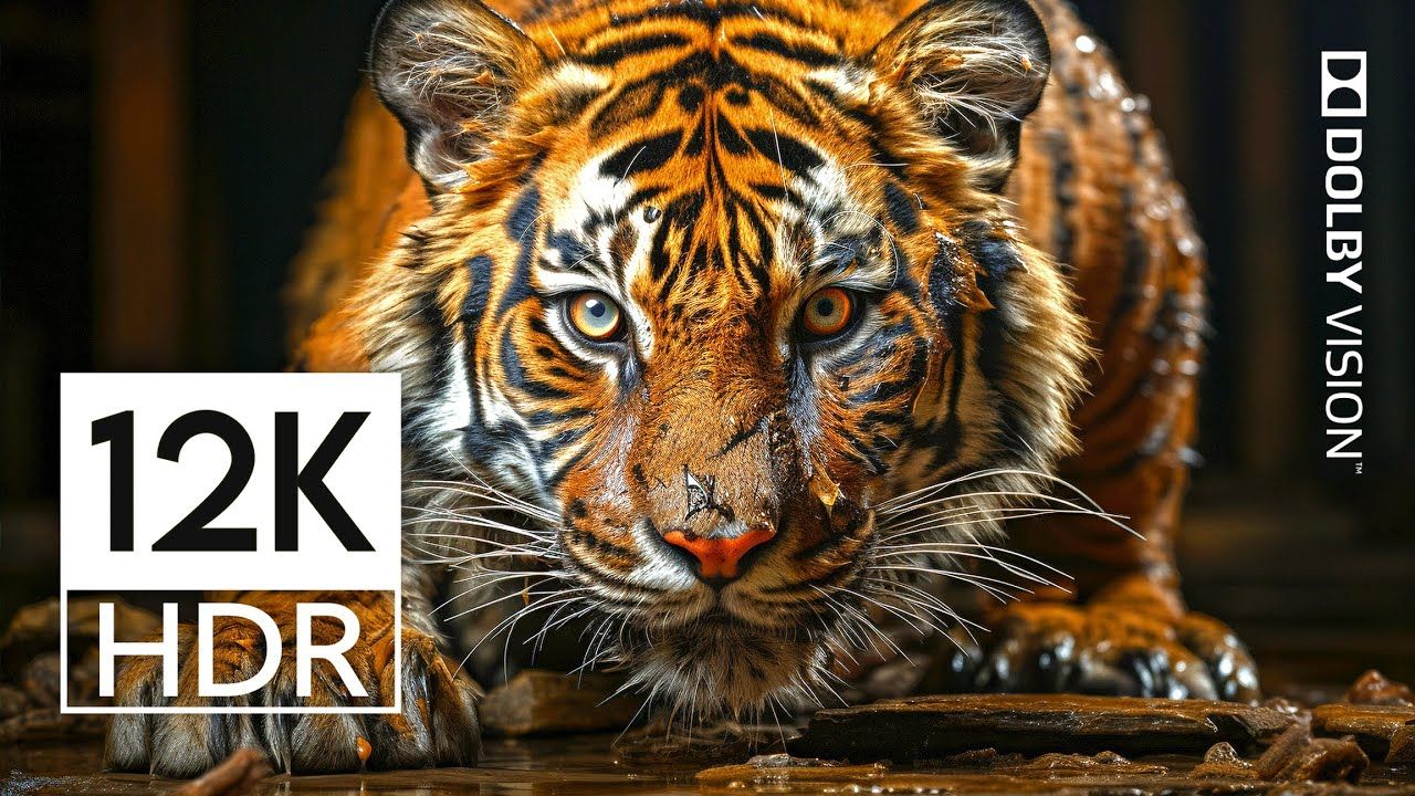 8k -狂野世界,极致色彩1 i屏幕测试,极致画质|杜比视界|电视屏幕测试