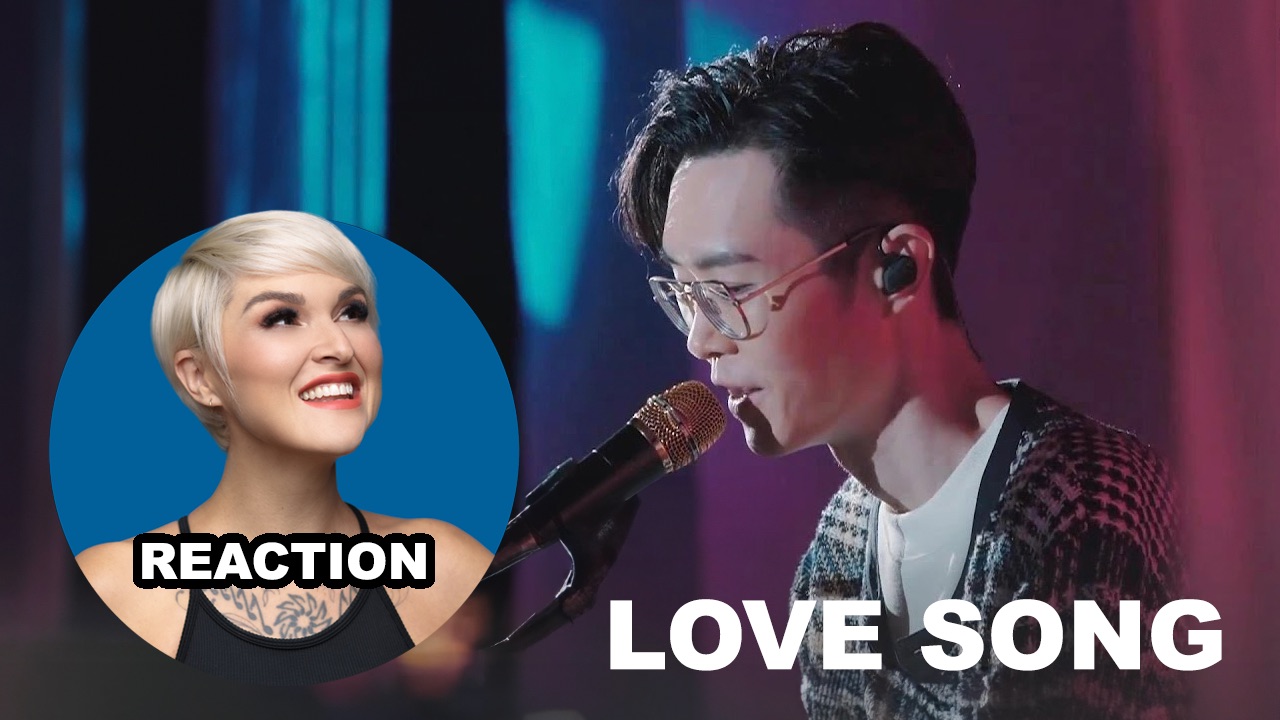 [图]国外声乐老师如何评价 方大同《Love Song》TME LIVE直播 REACTION