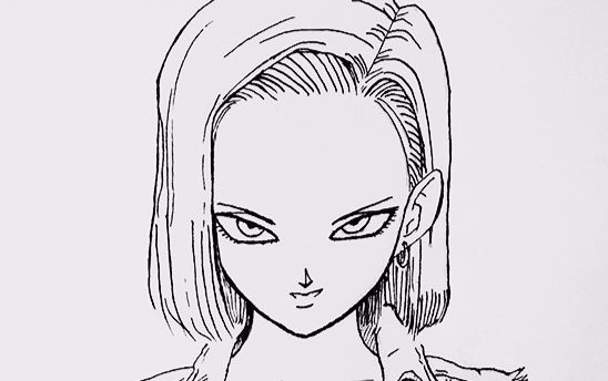 [绘画练习]dragonball——人造人18号