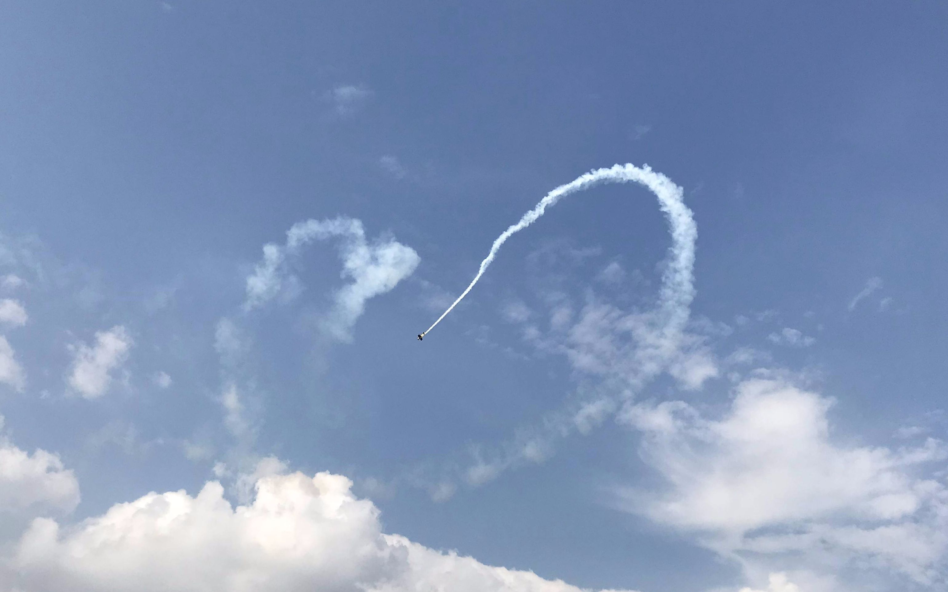 用ipad拍摄quick剪辑的成都航展的飞行表演