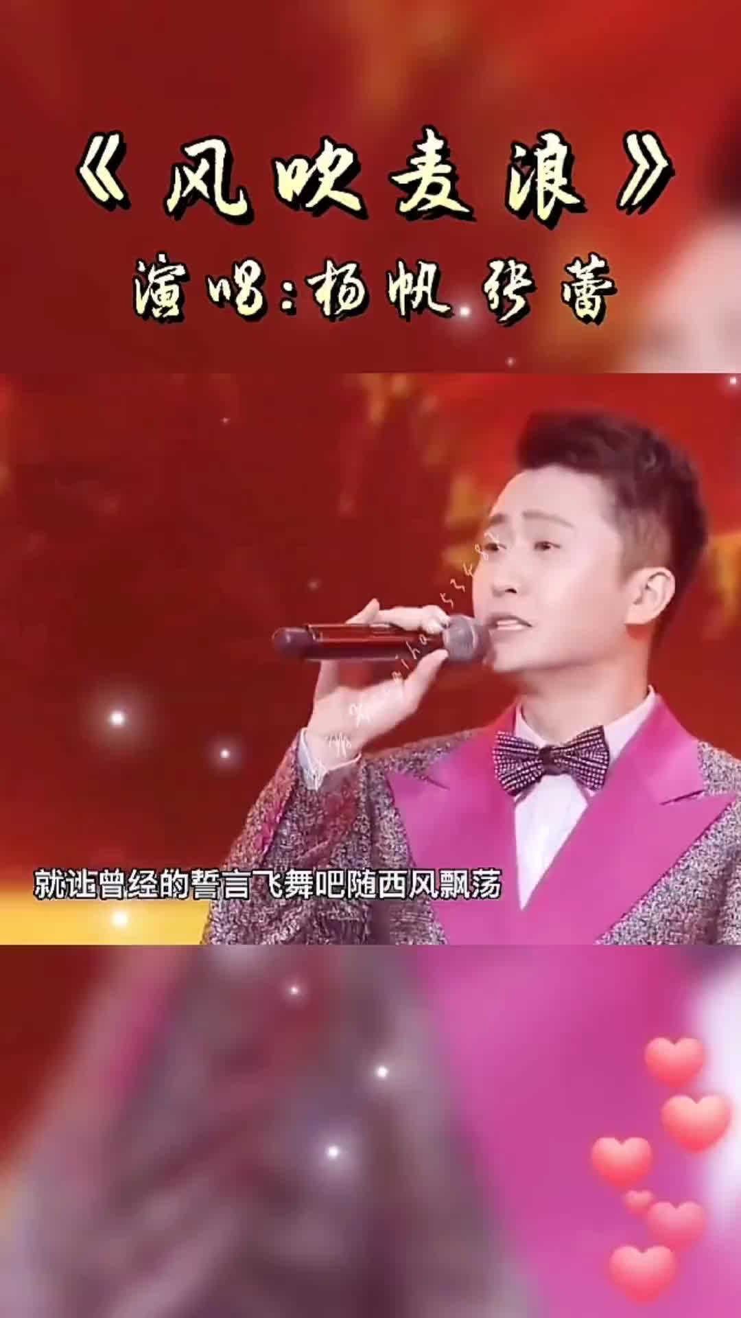 支持人杨帆携手 张蕾共唱《风吹麦浪》一开口惊艳全场,唱得真好听!