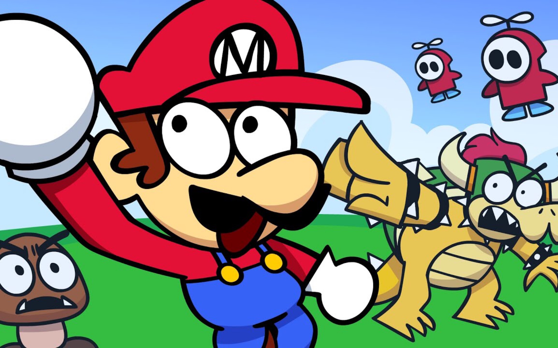 马里奥64动画不可思议的故事