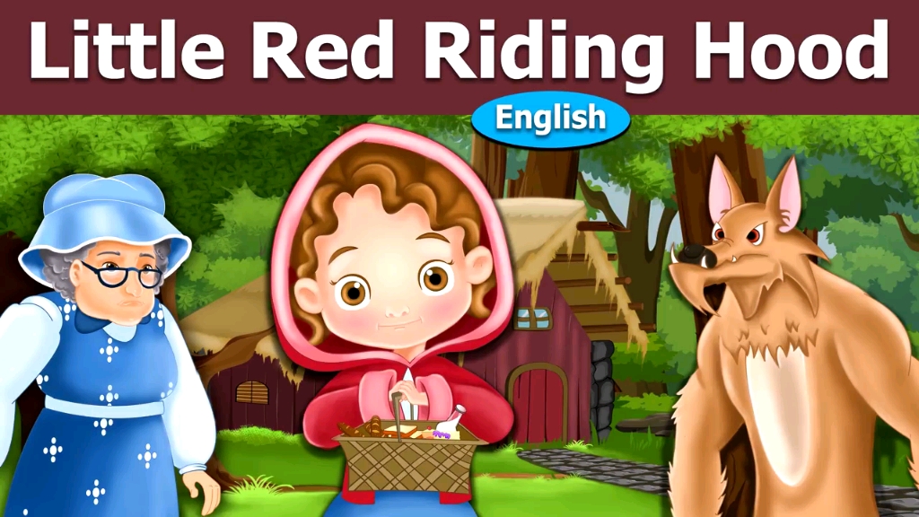 [图]英文故事 Little red riding Hood