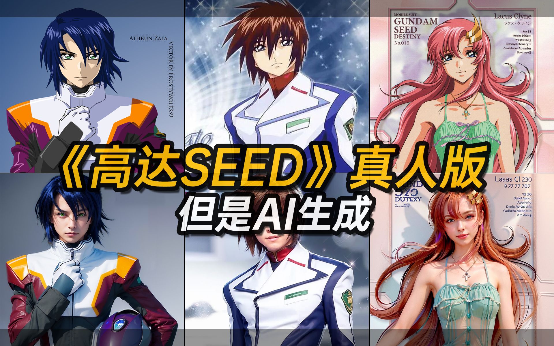 [图]《高达SEED》真人版【但是AI生成]V1.1【Mobile Suit Gundam SEED by AI 機動戦士ガンダムSEED 実写版】