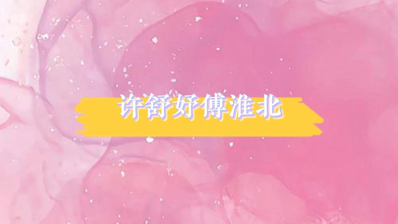 书荒好文推荐《许舒妤傅淮北》最新都市现言甜宠文哔哩哔哩bilibili