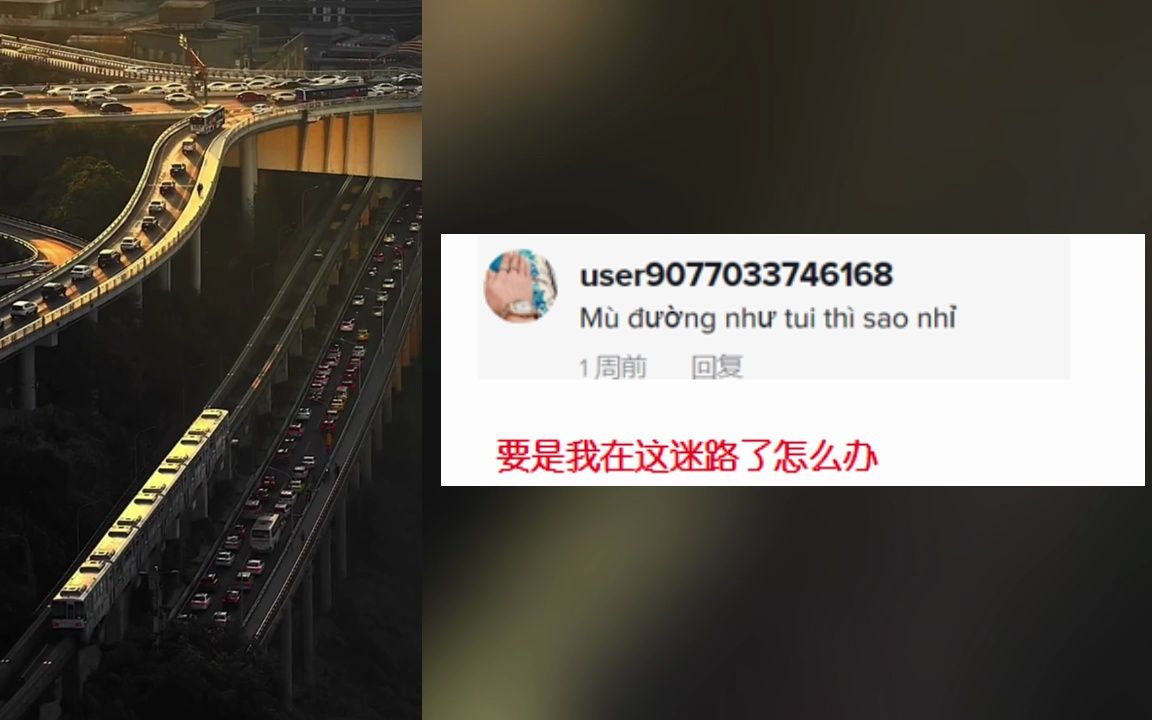 Tiktok上的中国网红城市重庆,越南网友感叹:两兄弟一街之隔,却相差了30年哔哩哔哩bilibili