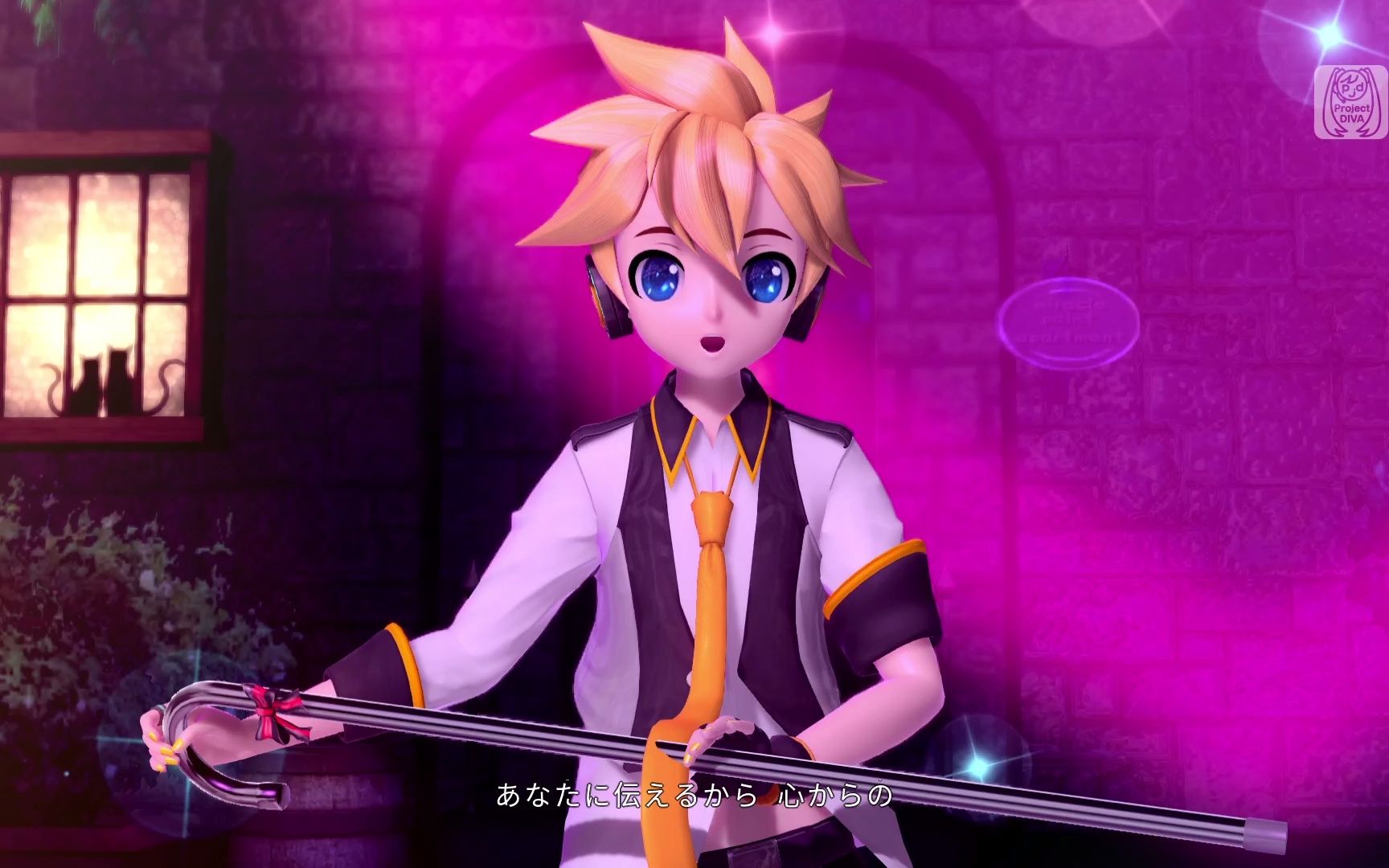 【mege39s】 魔法笔刷 镜音连青月 1080p 60fps