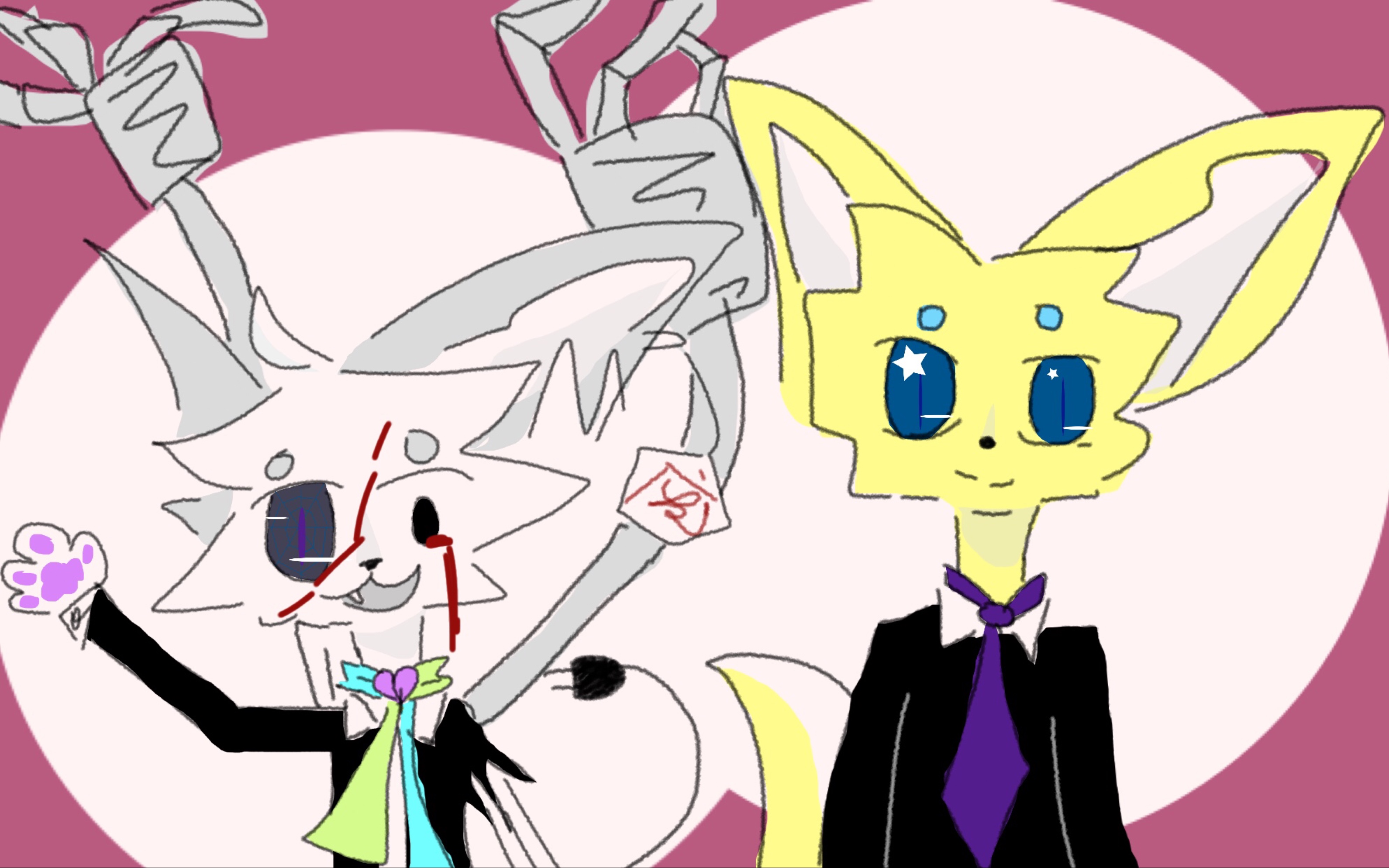 【兽设meme】大小姐和大少爷的反派生涯&大小姐的逃亡生涯&大小姐的