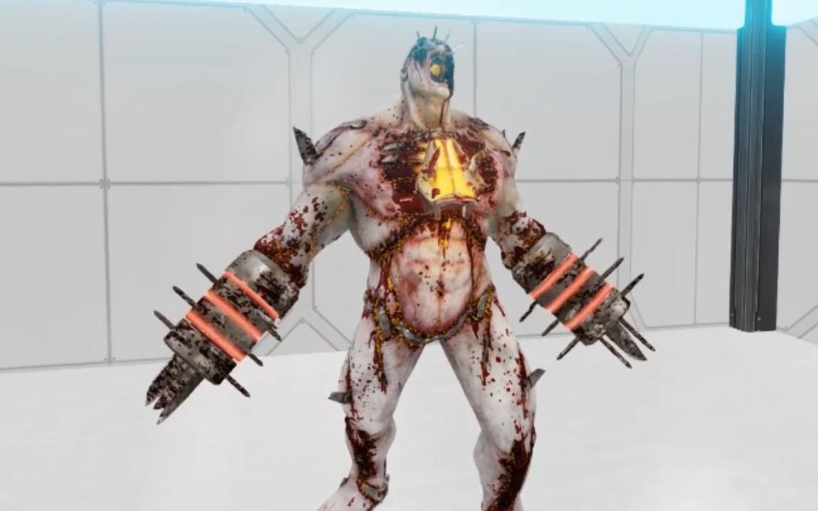 杀戮空间2玩家肉锤全招式慢动作鉴赏