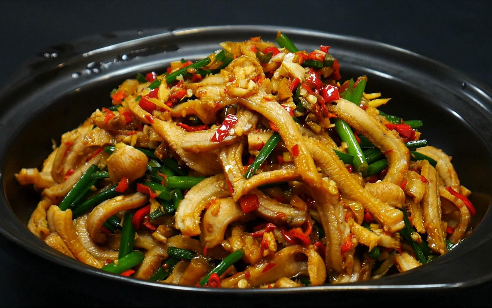 湘菜美食"韭花牛肚",胖哥教你详细做法,香辣美味下酒又下饭