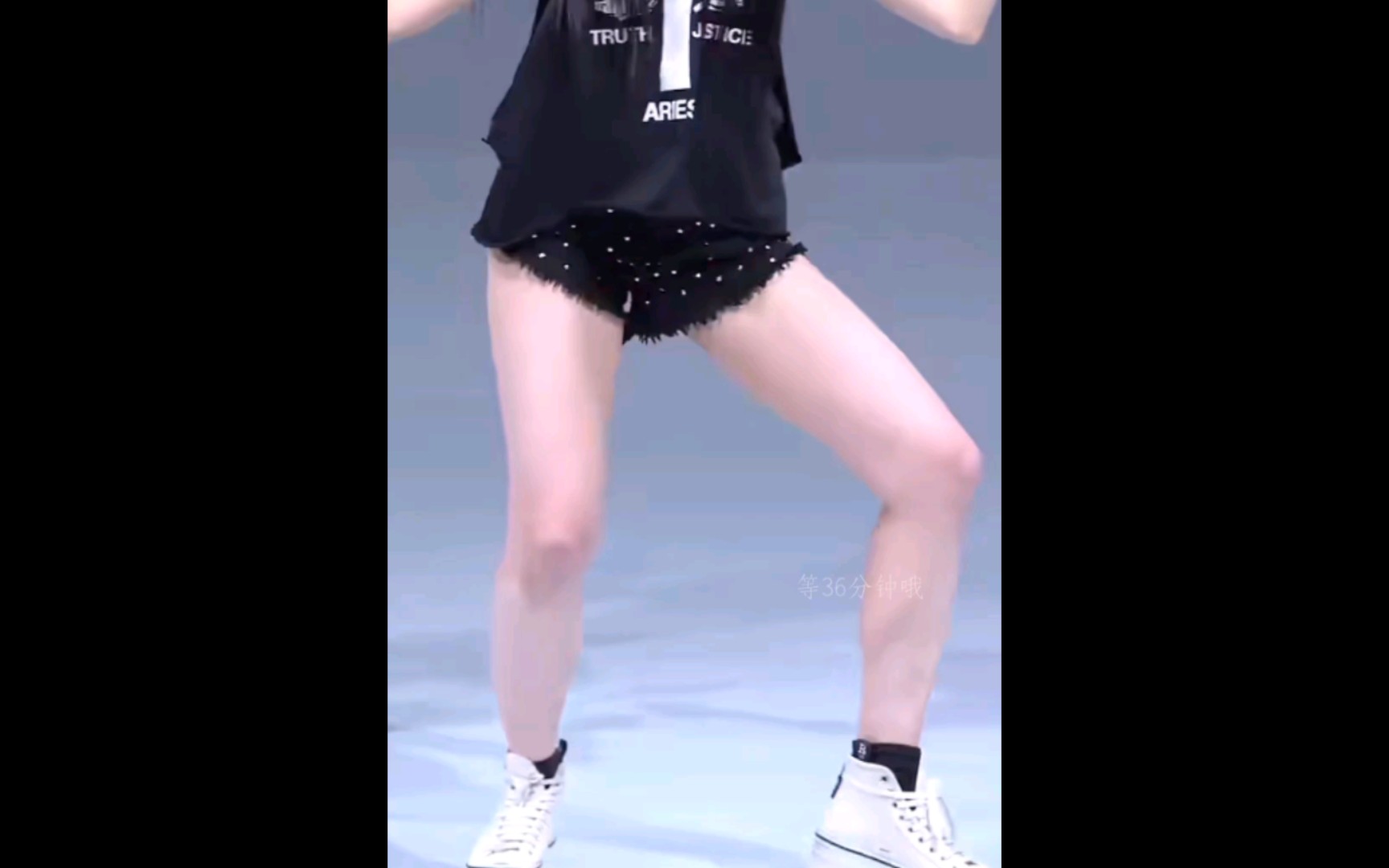 aespa吉赛尔好长的腿腿部直拍spicy