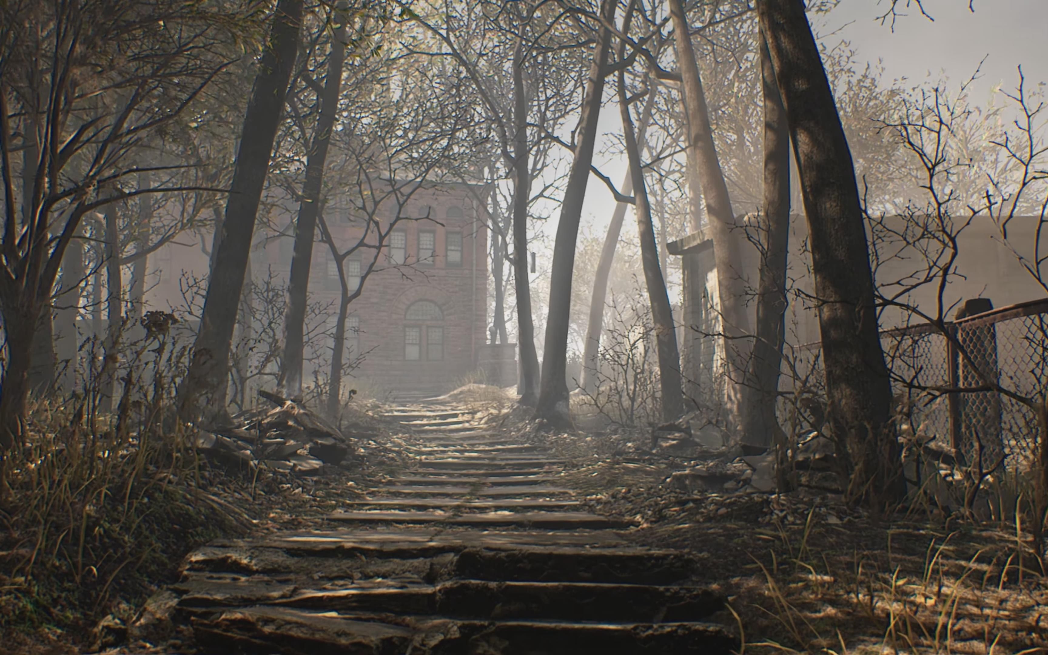 【4k】饭制虚幻5《生化危机4》重制版 走在那高清的进村路上