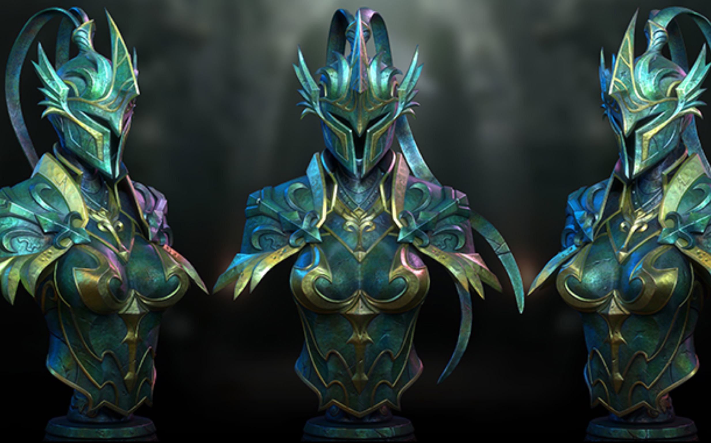 次时代cg角色建模之女性青铜铠甲-胸甲案例制作_哔哩哔哩_bilibili