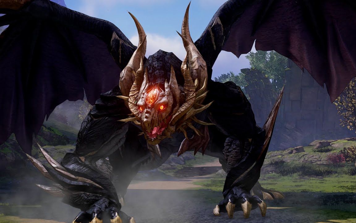 《破晓传说》试玩版隐藏boss"黑龙"实机演示画面_单机游戏热门视频