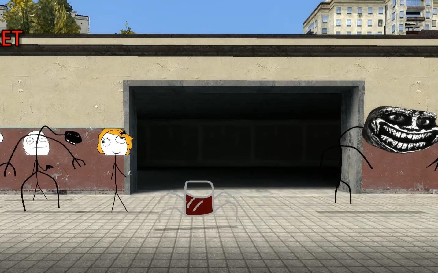 trollge mod包在gmod里的一些展示(?