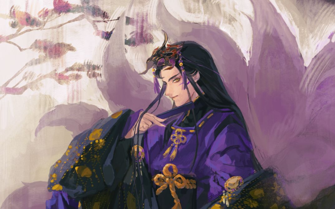 【procreate】金光布袋戏人物-御魂笑光辉