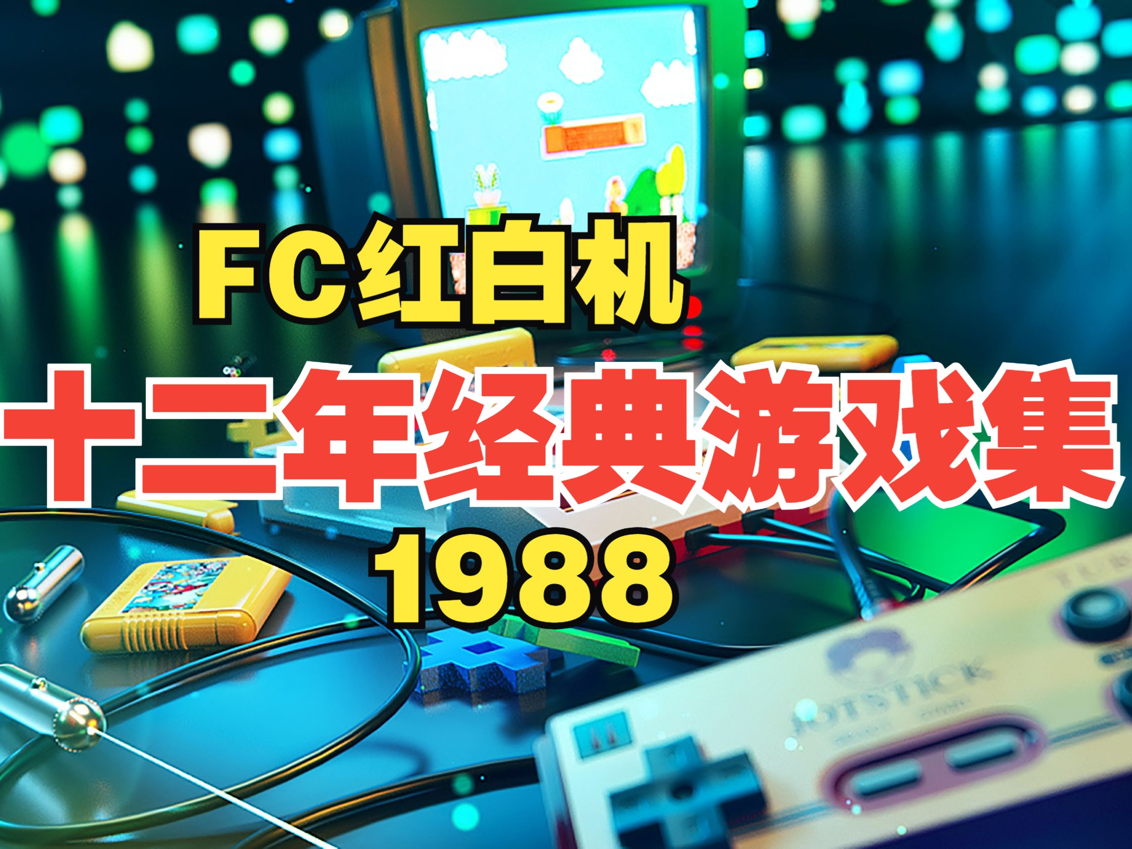 FC红白游戏史:历数十二年经典游戏集锦(1988年)游戏集锦