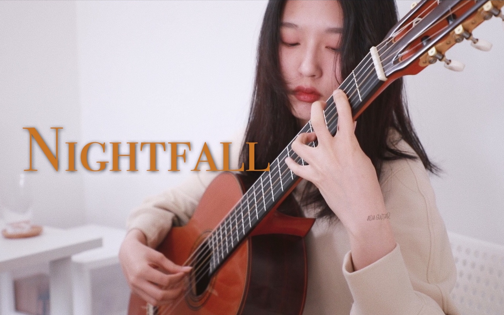 [图]【古典吉他】Nightfall（伍伍慧版）