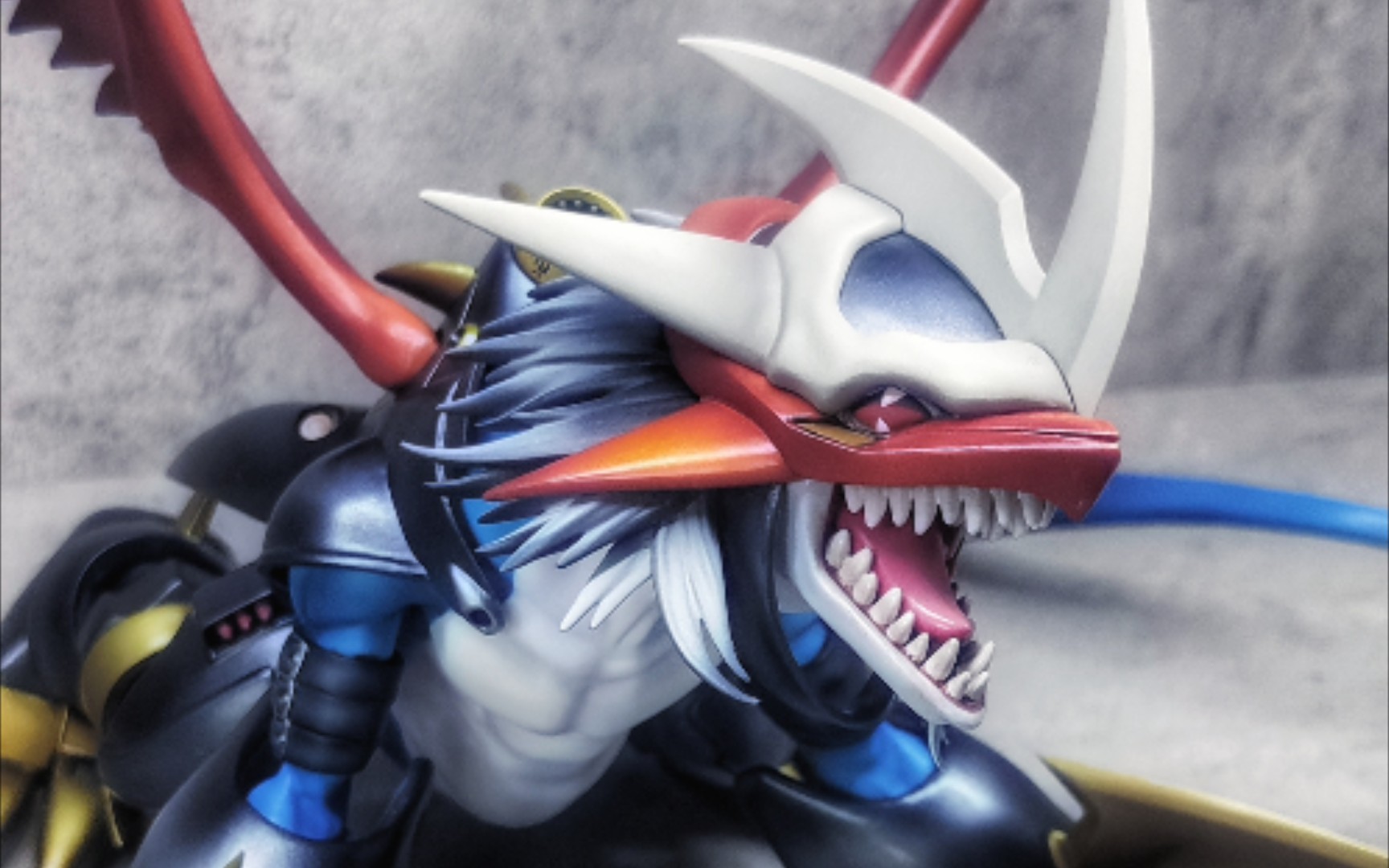 【megahouse数码宝贝】帝皇龙甲兽,压迫感不输最爱