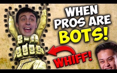 csgo国外视频:当职业哥做出bot级的操作 - 背后30发我上我也行