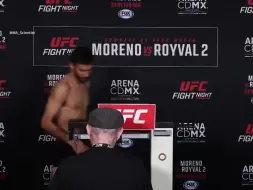 Télécharger la video: UFC Mexico正式称重，“小飞踢”亚尔-罗德里格兹：146磅