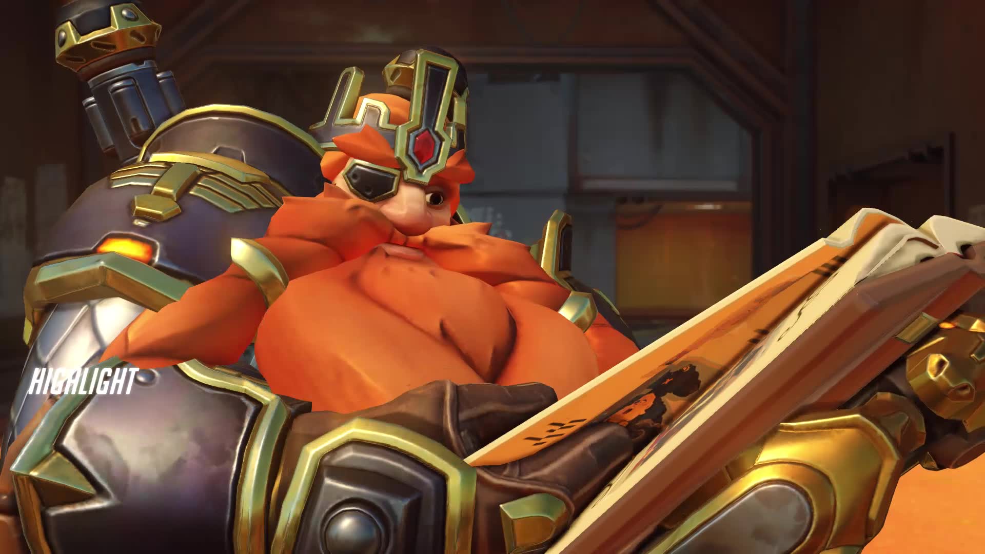 渣客镇 托比昂的身高优势!