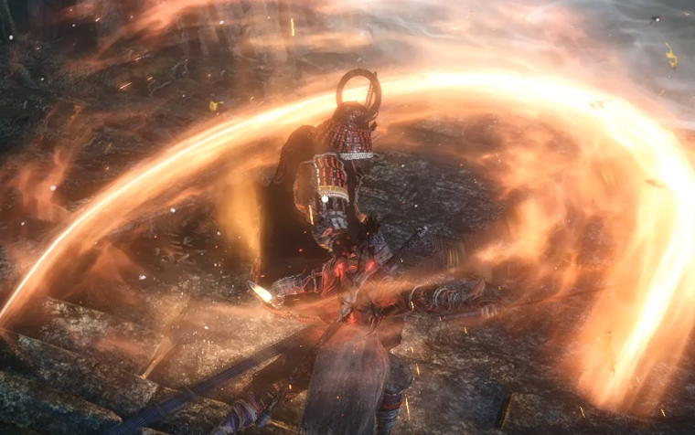 【只狼】神隐与机关矛的完美配合连招 boss篇(精简版)