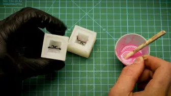 Descargar video: 个性键帽制作 - 多层树脂上色 - Multishot Resin Casting for Artisan Keycaps