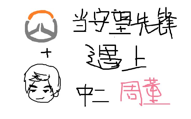 [图]【Overwatch】当守望先锋遇上中二周董【ow燃向CG混剪 】