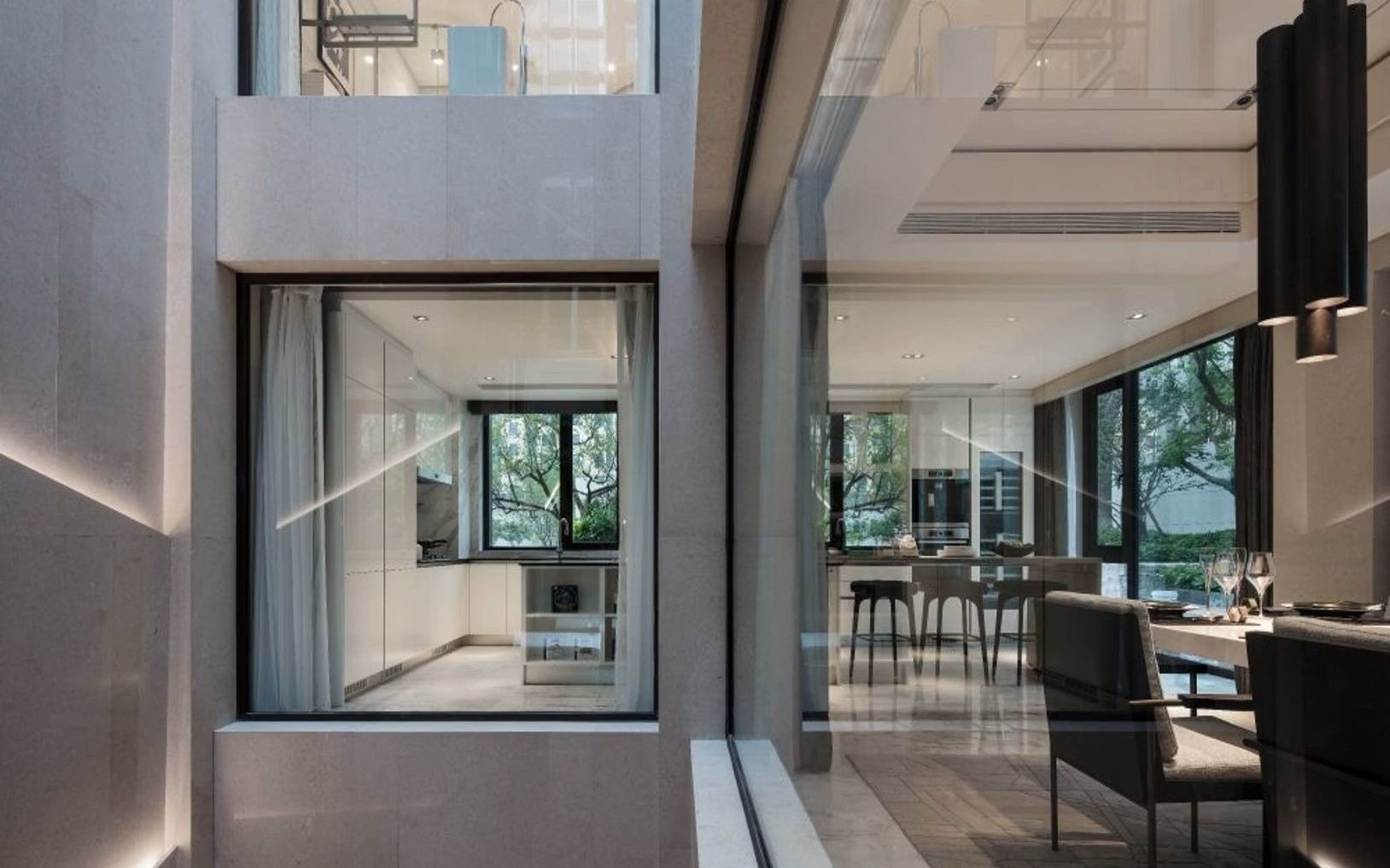 邱德光作品加平面图设计 #别墅案例 邱德光设计 - 和光尘樾 #知耐网