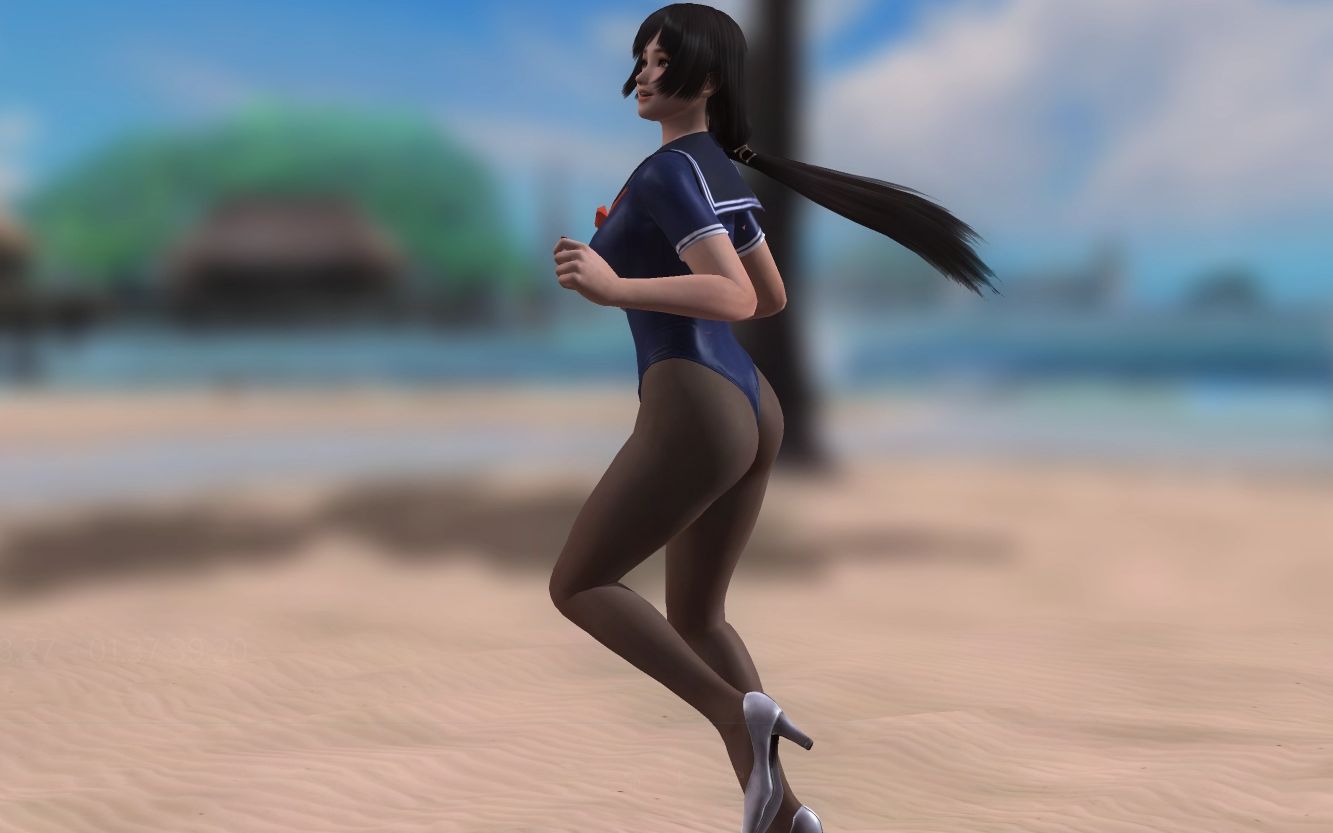 死或生5清纯女生井伊直虎在海边度假