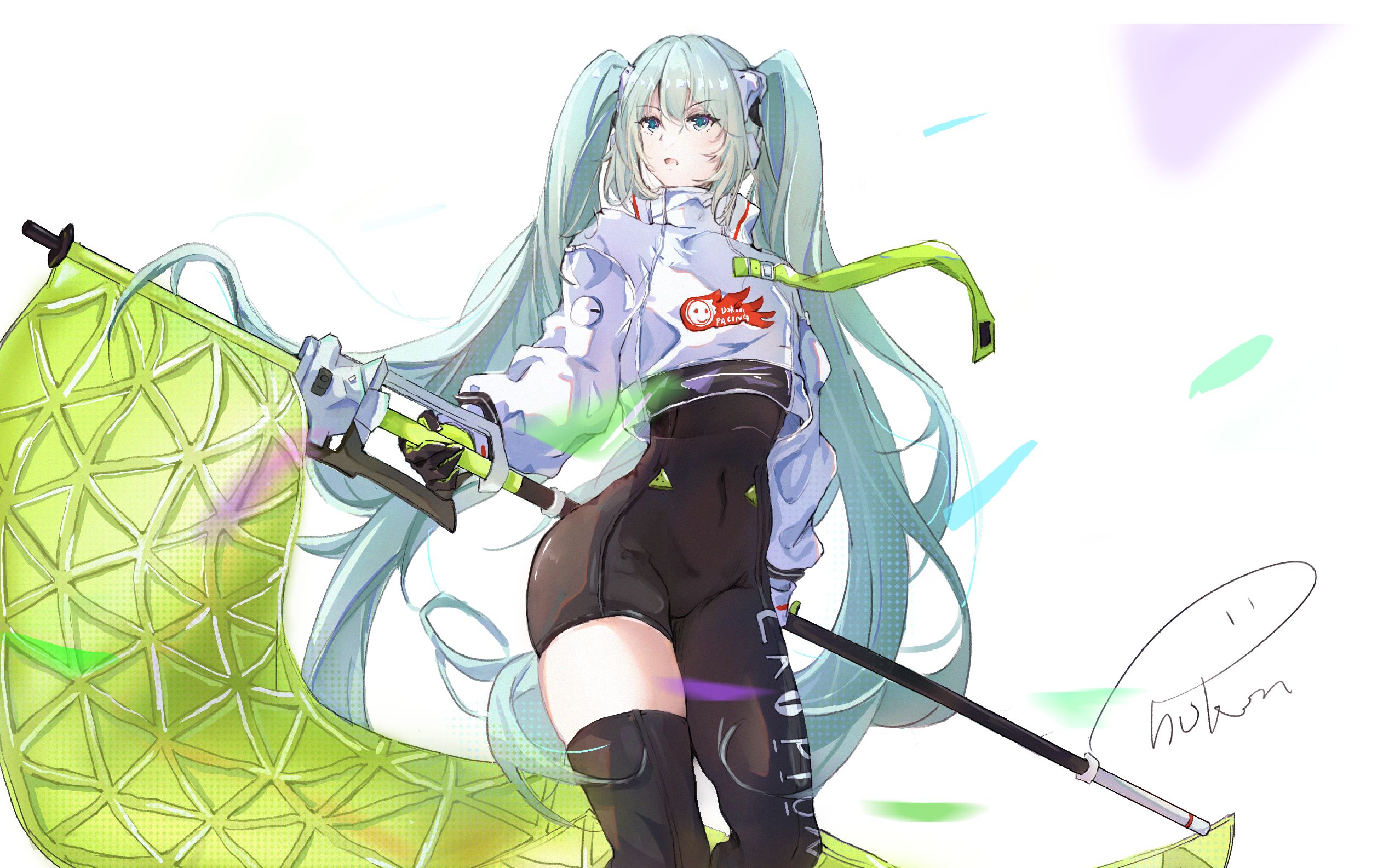 是200r的赛车初音吖!