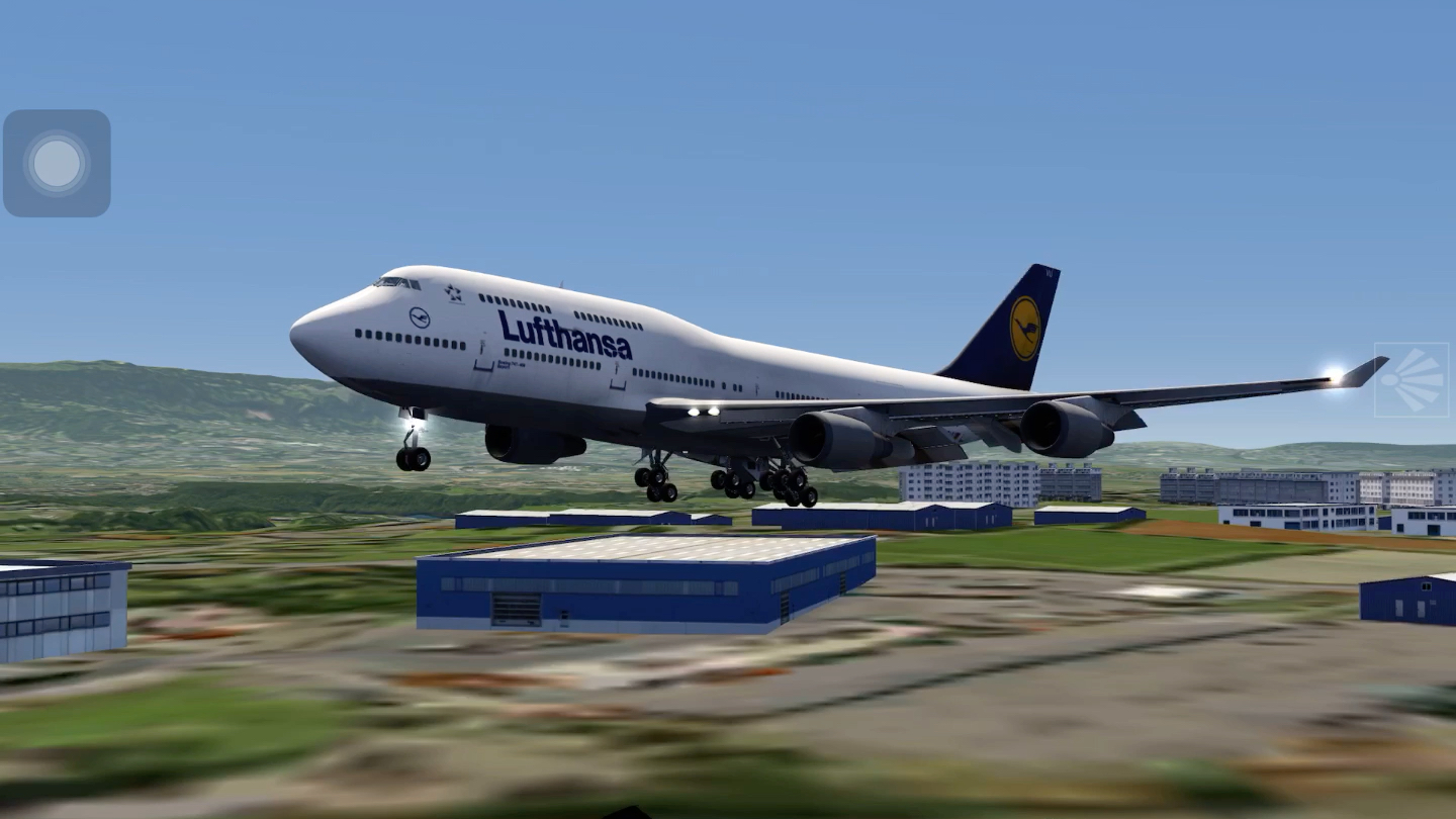 【aerofly fs】最后一飞——汉莎航空744国航式降落