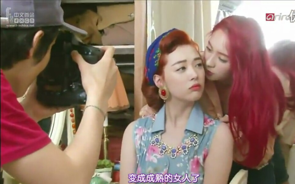 f(x)初智齿回归幕后采访 ArirangTV Showbiz Korea f(x) Cut 130812超清哔哩哔哩bilibili