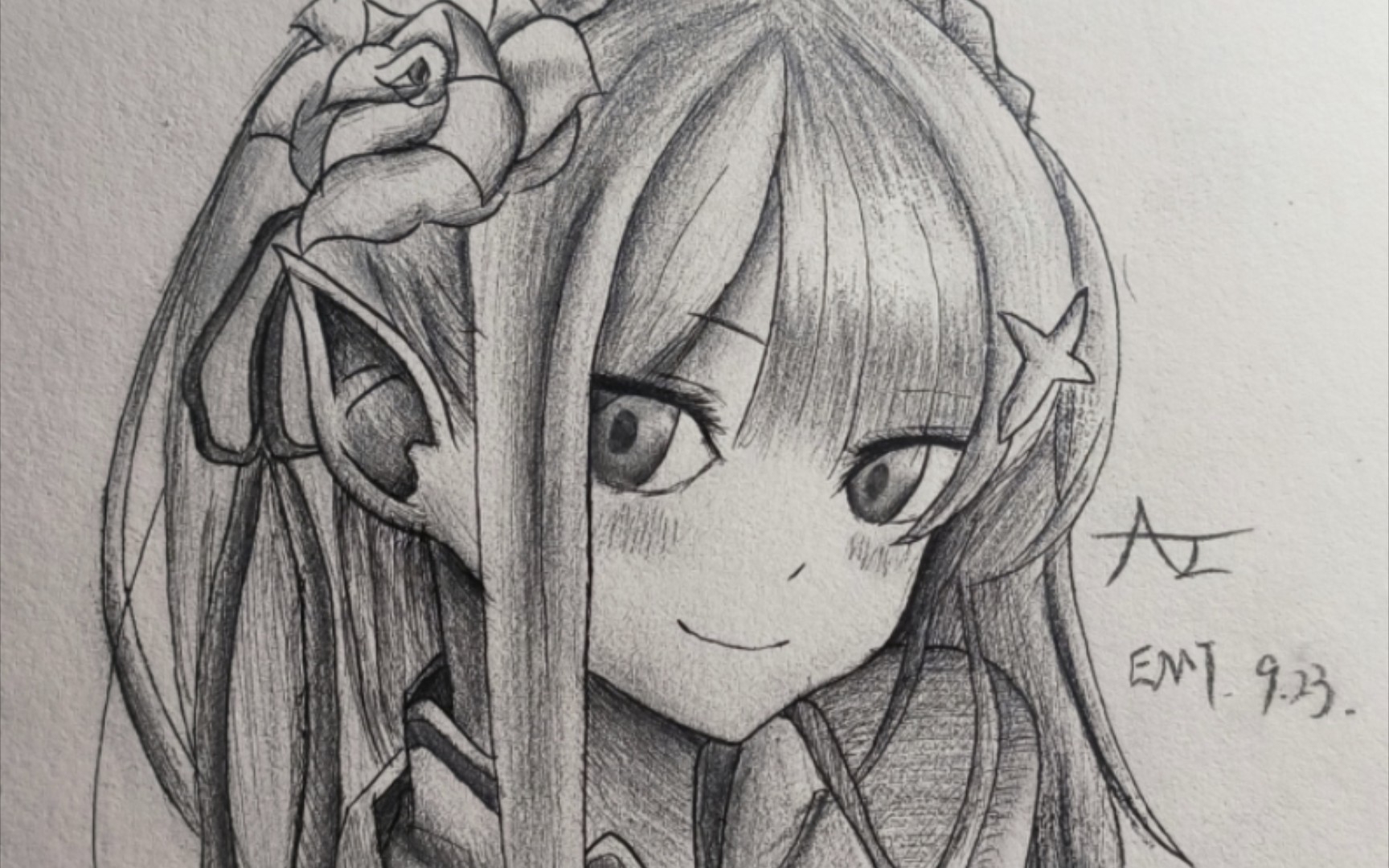 祝愿最温柔的天使生日快乐 爱蜜莉雅