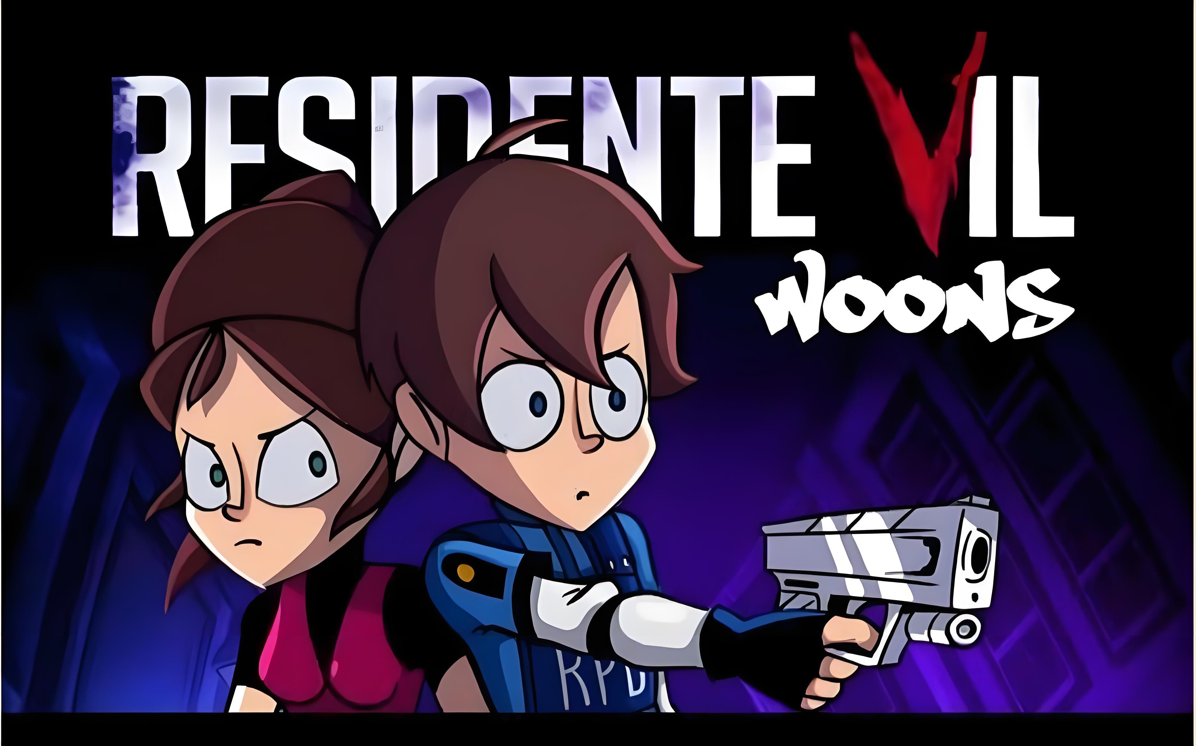 生化危机2原版里昂里关 4k高清正常打怪通关 适合新手教学