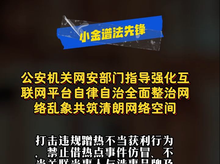 强化互联网平台自律自治 全面整治网络乱象 共筑清朗网络空间哔哩哔哩bilibili