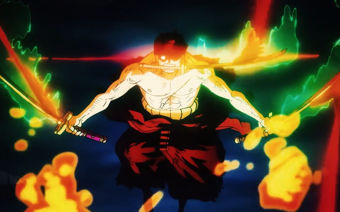 当【索隆vs烬】配上bgm,就问你燃不燃