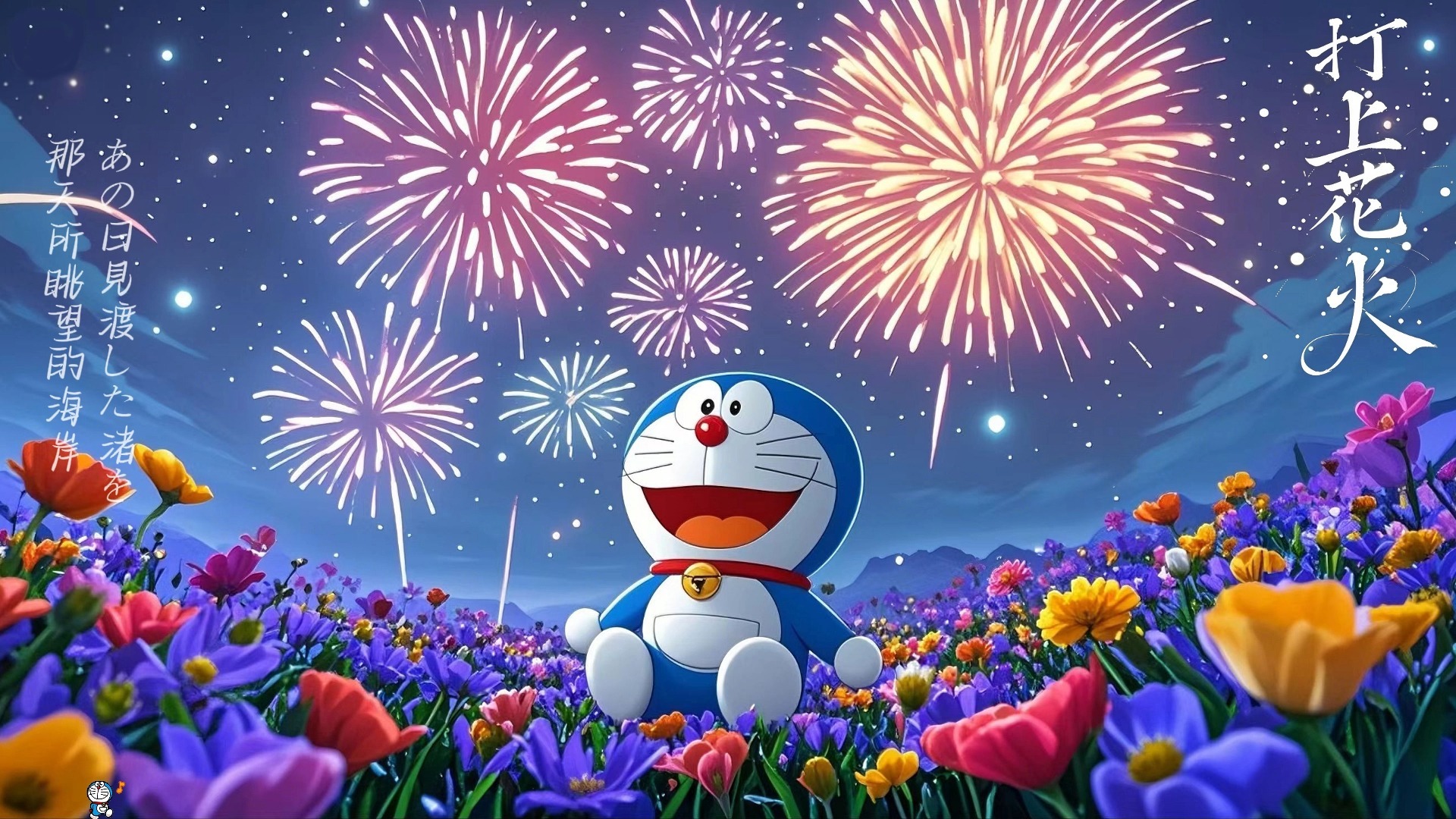 【ai哆啦a梦】打上花火
