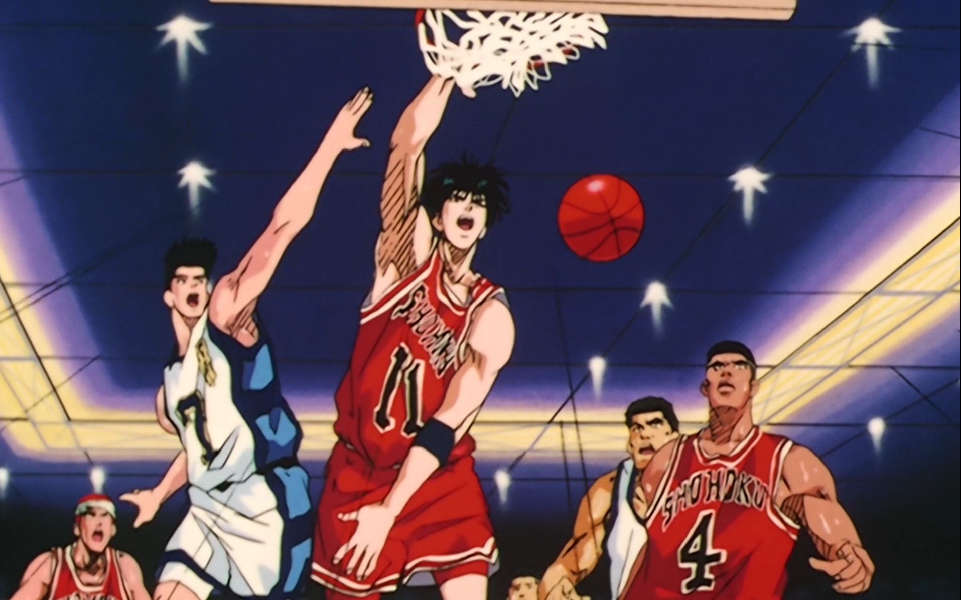 灌篮高手:湘北高中对阵陵南高中,迈向全国大赛的最后一道坎!